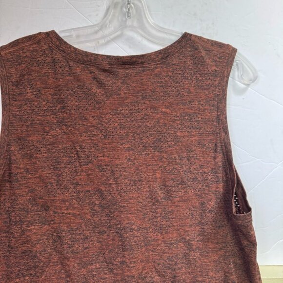 Lululemon Train to Be Tank Crop Mesh Top Slits '21 Boxy Stretch Seamless Shirt L - Picture 11 of 16